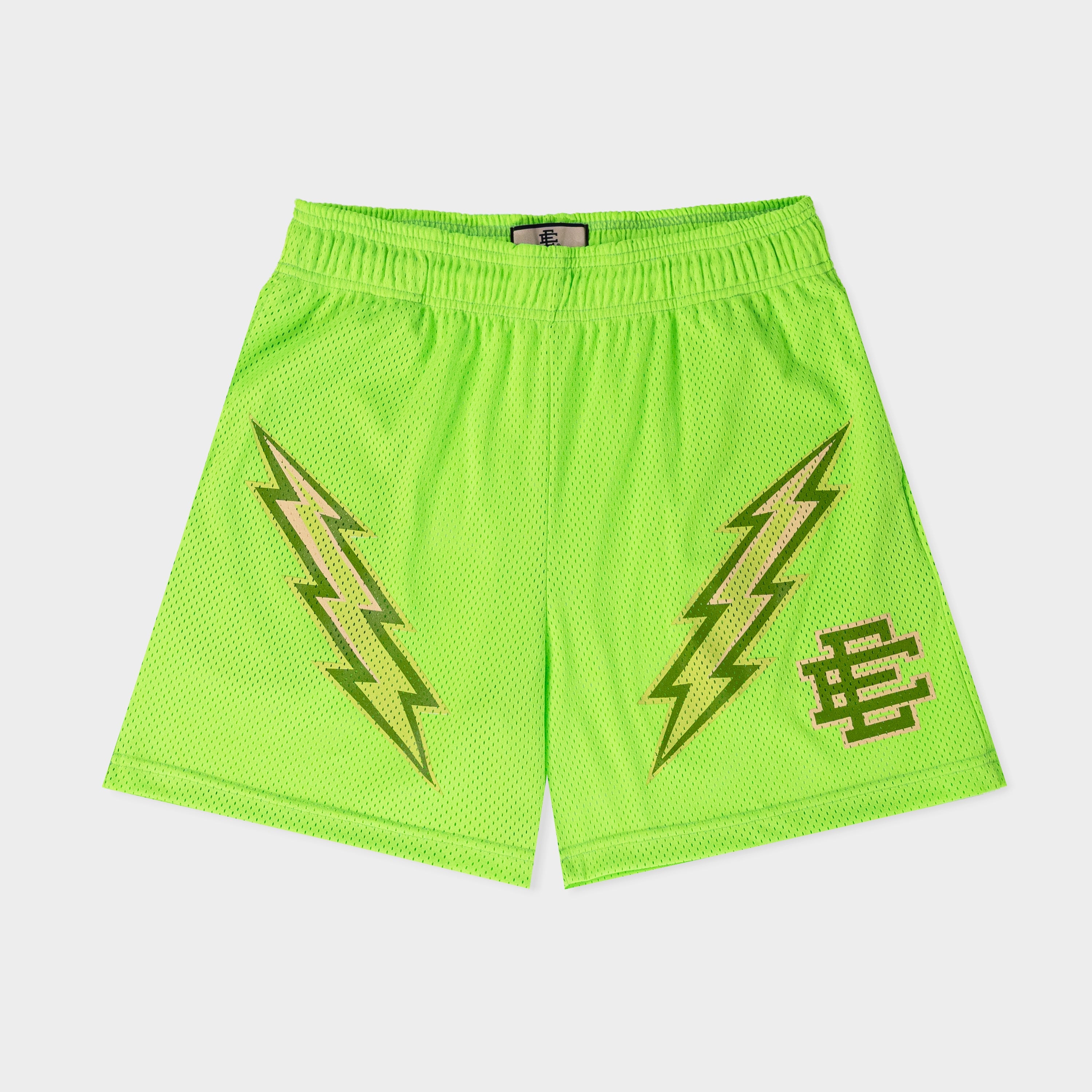 Eric Emanuel EE Basic Bolt Shorts Gecko Green