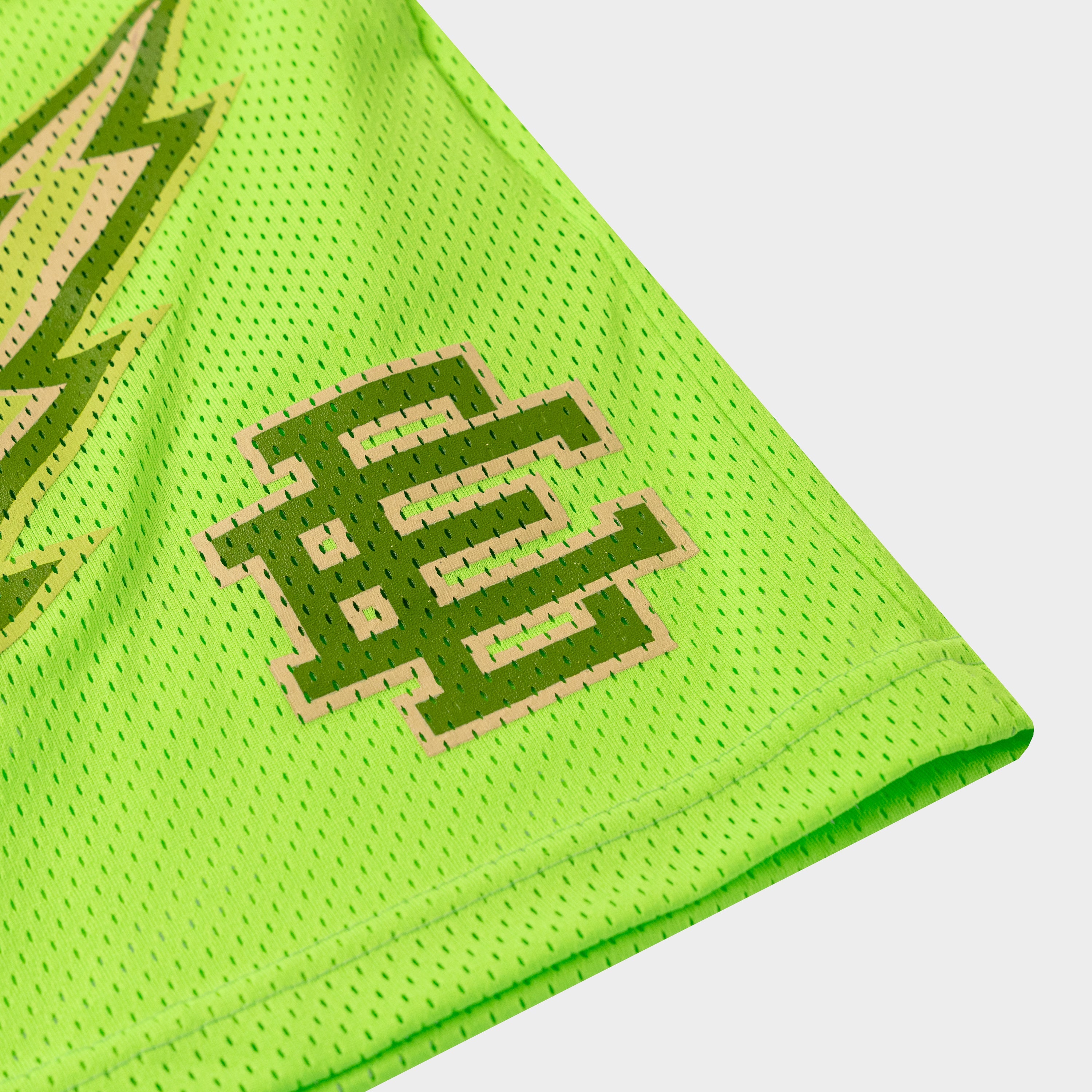 Eric Emanuel EE Basic Bolt Shorts Gecko Green