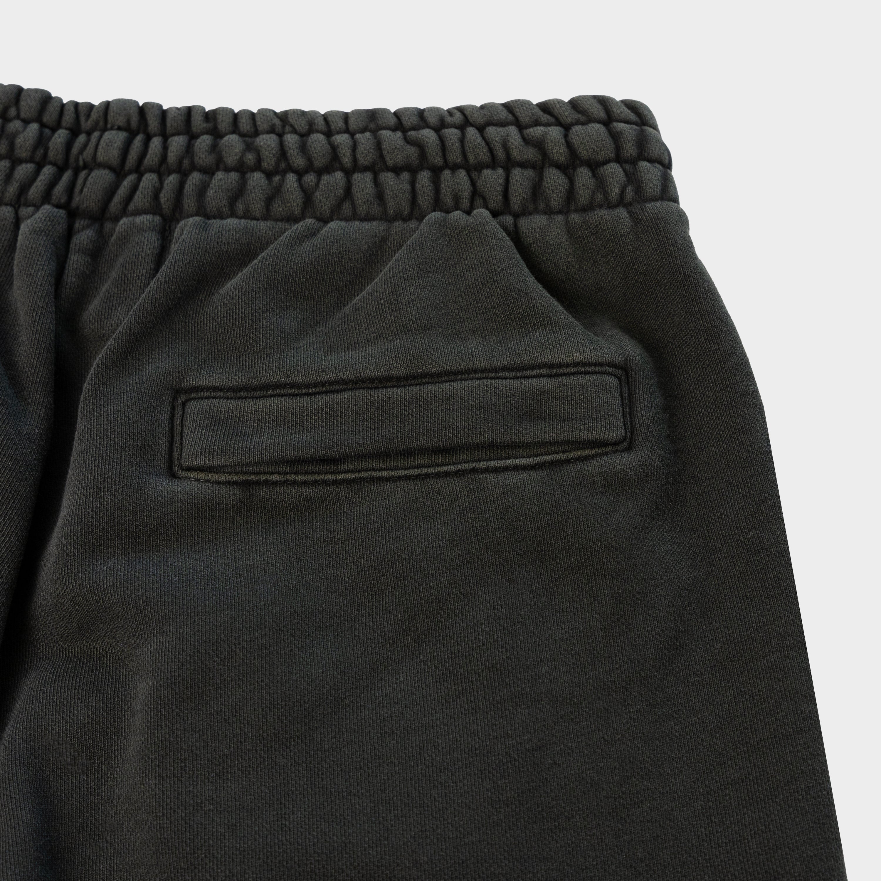 EE Basic Sweatpant Washed Black With Navy EE