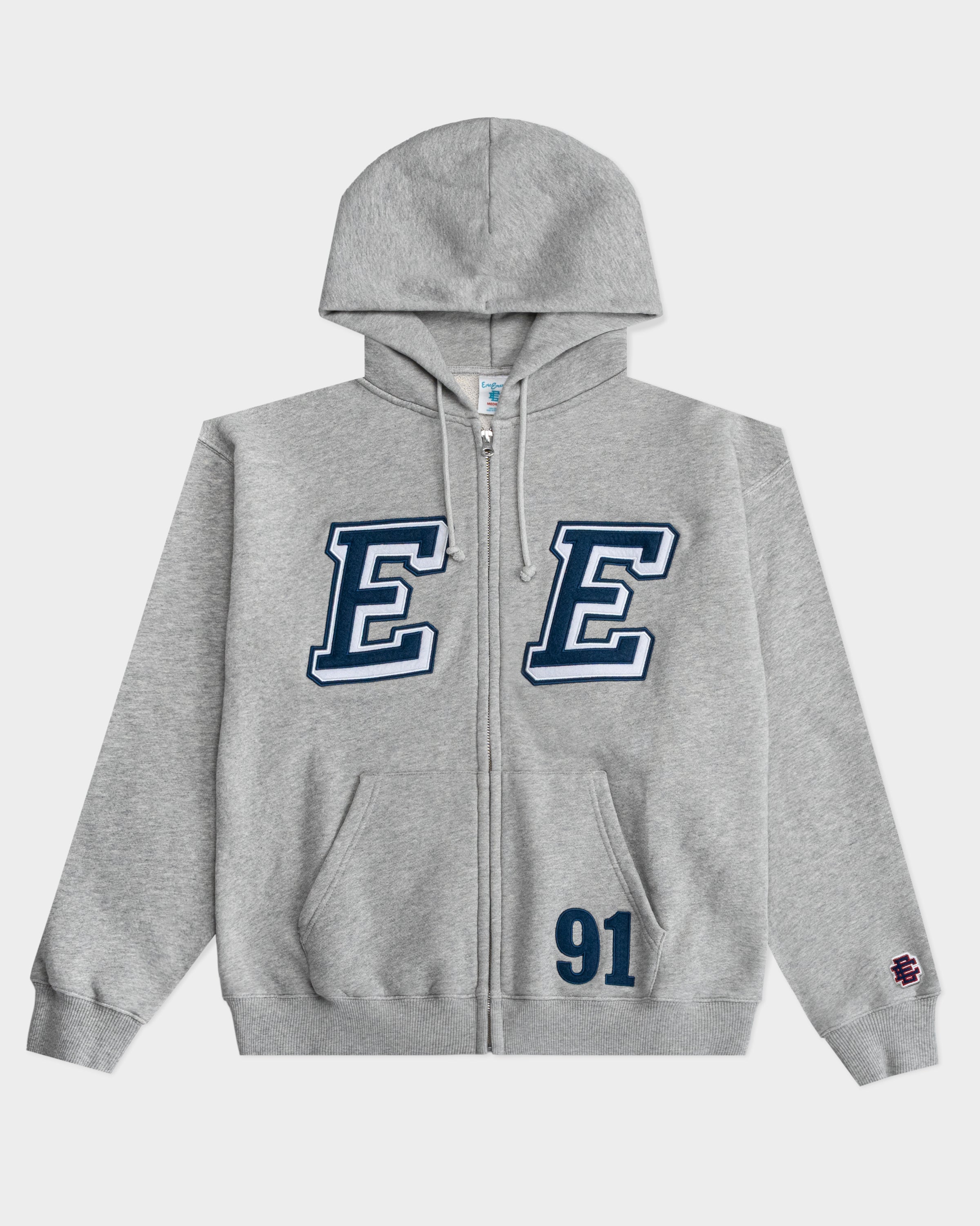 EE® Felt Zip-Up Hoodie – eric emanuel