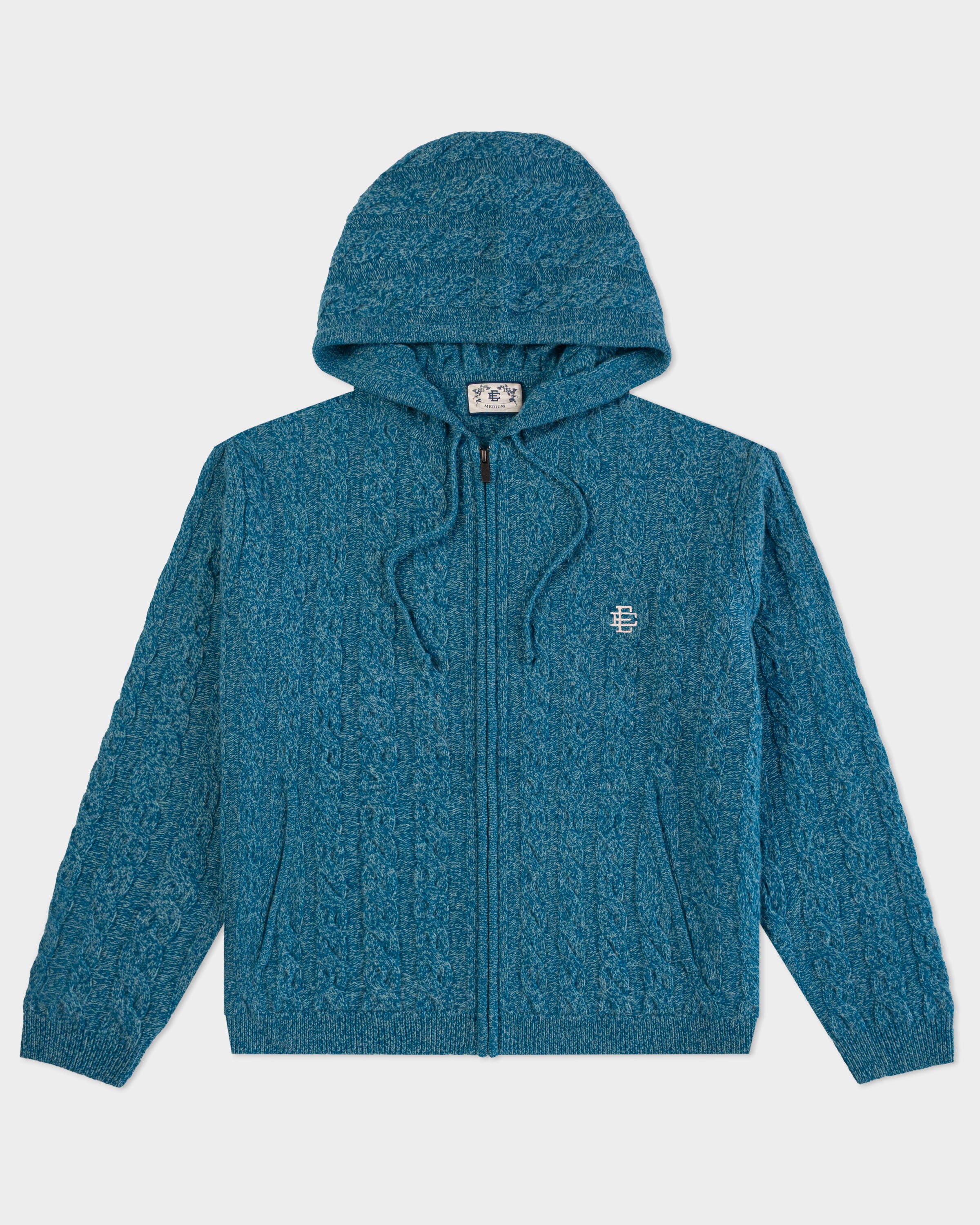 EE® Cable Knit Zip-Up – eric emanuel
