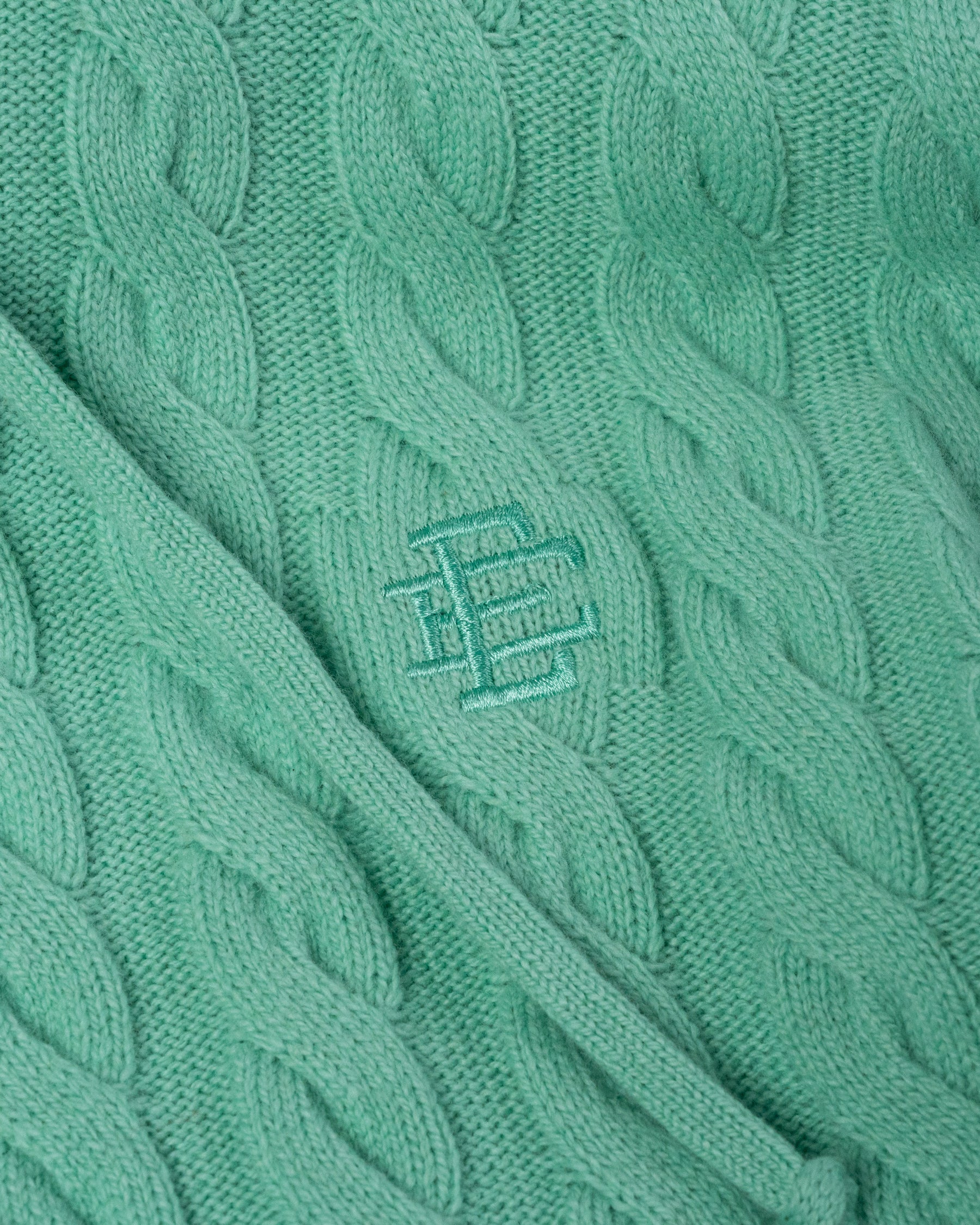 EE® Cable Knit Zip-Up