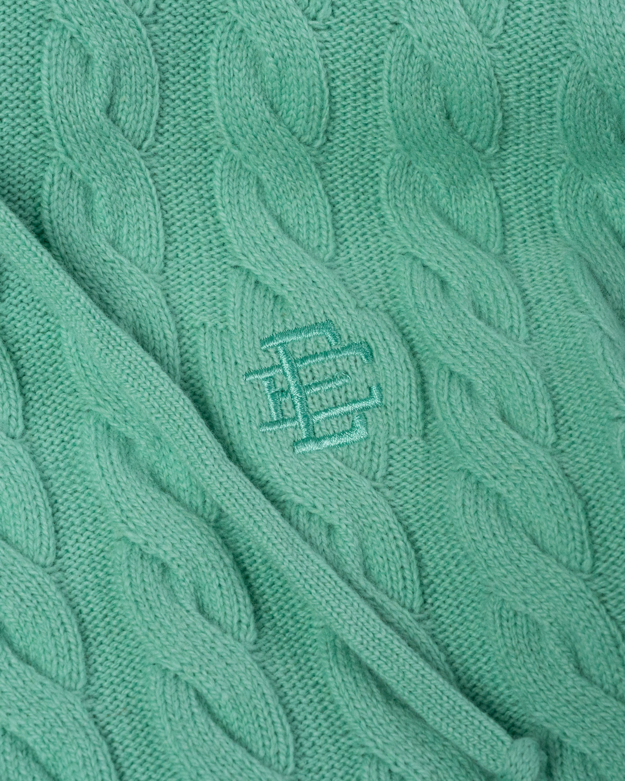 EE® Cable Knit Zip-Up