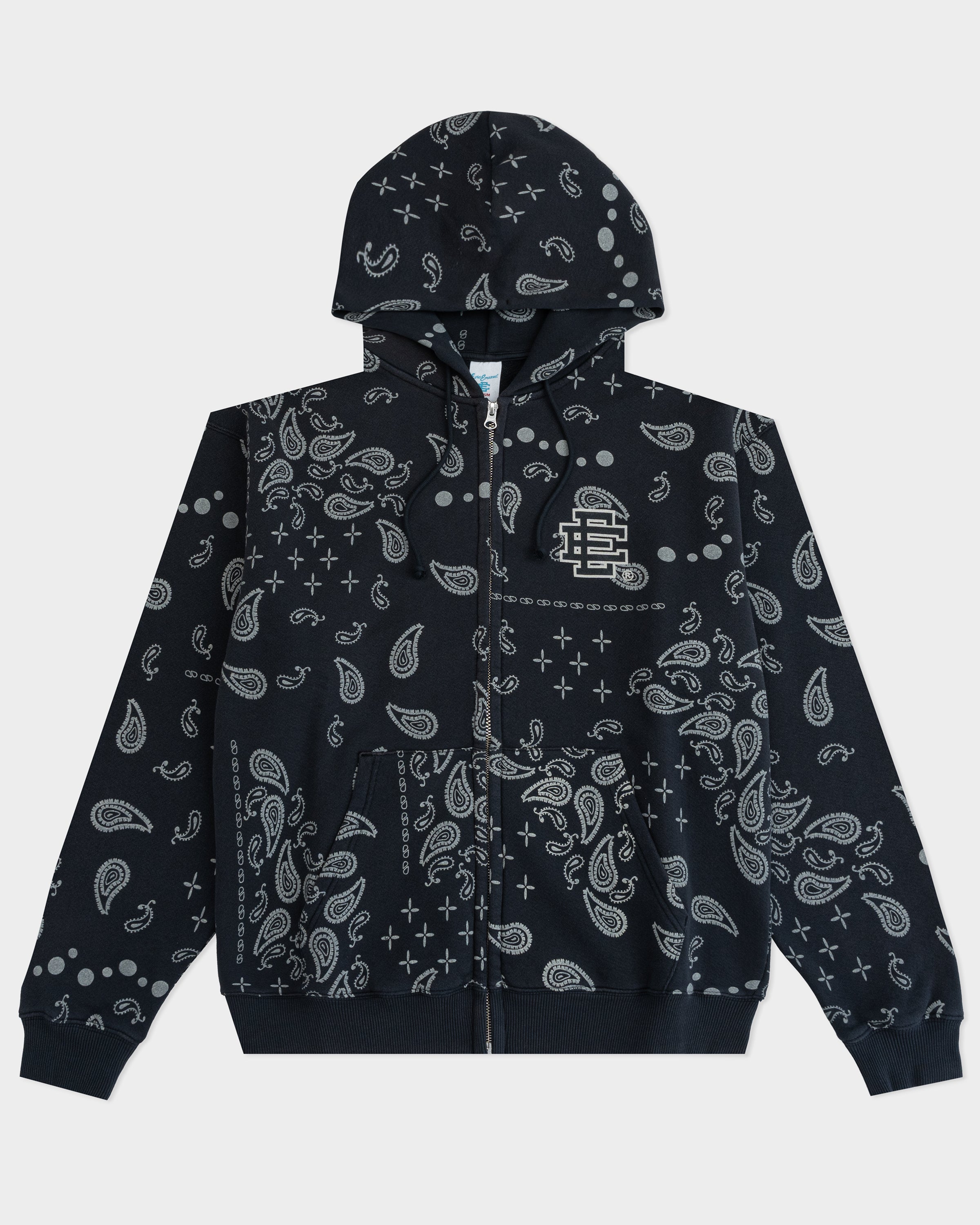 Eric Emanuel ペイズリー柄 ブラック M 早い者勝ち EE® Paisley Zip-Up – eric emanuel