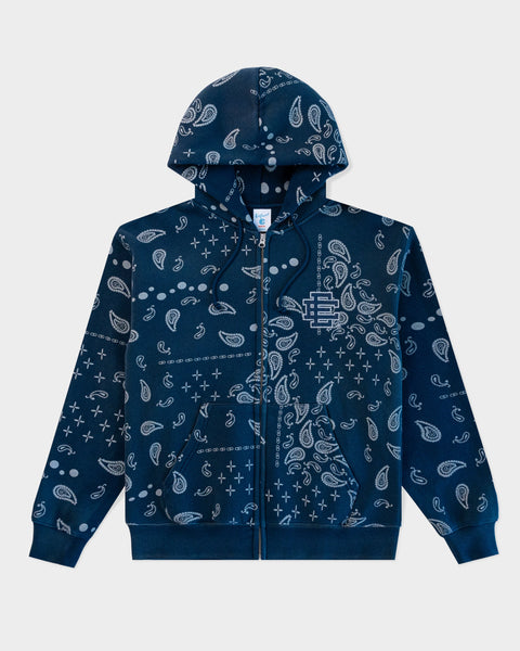 早い者勝ち】openyy applique zip up(navy)