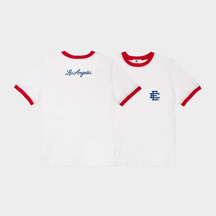 EE MLB Ringer T-Shirt Los Angeles Dodgers